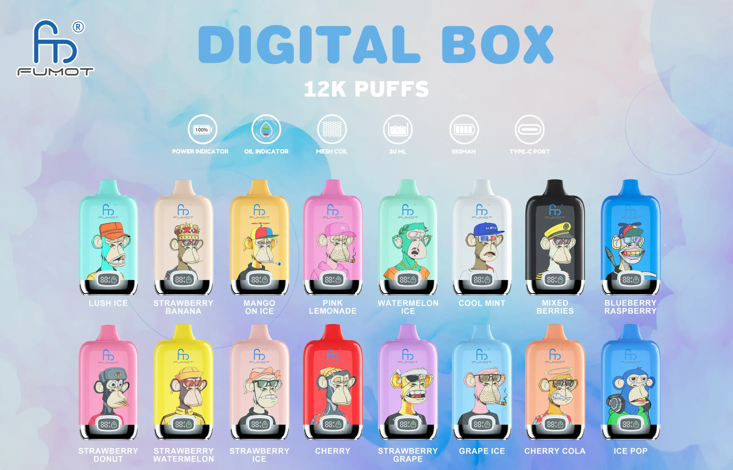 Fumot Digital Box 12000